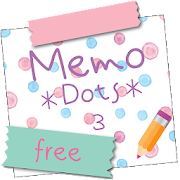 Sticky Memo Notepad *Dots* 3 Free
