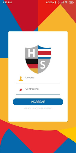 Android application Colegio Humboldt CR screenshort