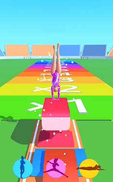 #4. Gymnastic Run (Android) By: Going Gold Games