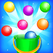 Bucket Color Ball Challenge Game