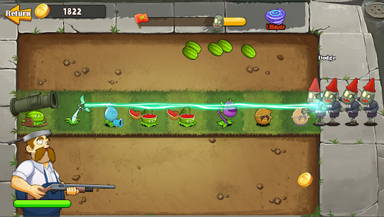 Plants Shooter Defense War 1