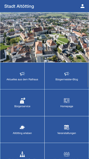 Android application Stadt Altötting screenshort