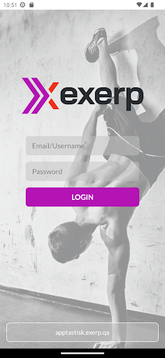 Android application Exerp Staff screenshort