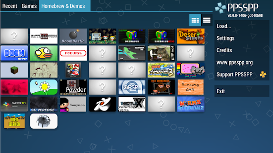PPSSPP - PSP emulator 1.12.3 APK screenshots 2