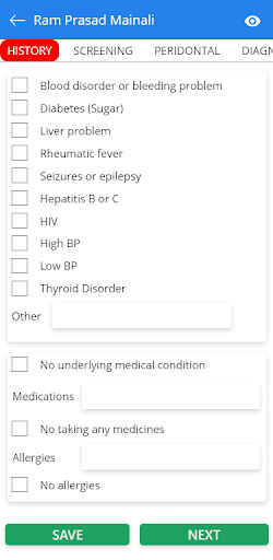 Dental Hub BLCP Screen 3