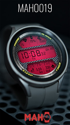 MAHO019 Wear OS Watch Face