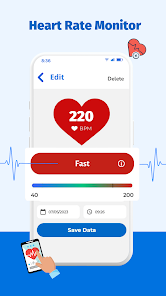 Captura de Pantalla 2 Blood Pressure Pro: BP Tracker android