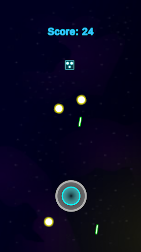 Android application Space Dodger screenshort