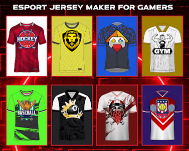 Jersey Maker Esports Gamer