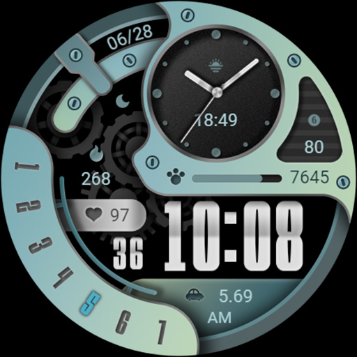 Bay Green For Wear OS screenshot 14