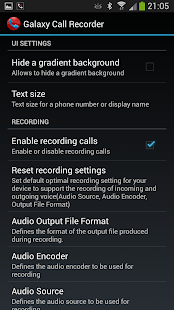 Galaxy Call Recorder 1.31 APK screenshots 6