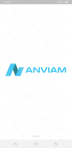 Android application HRM-Anviam screenshort