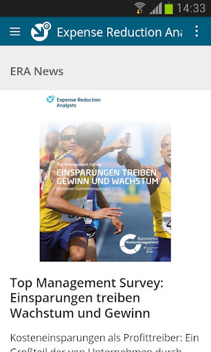 Android application ERA DACH screenshort