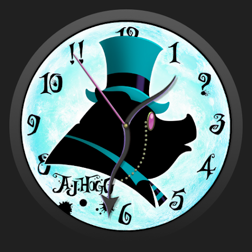 Android application AJHogg Wishing Moon Watch Face screenshort