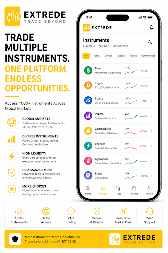 Extrede: Fx Trading App screenshot 3