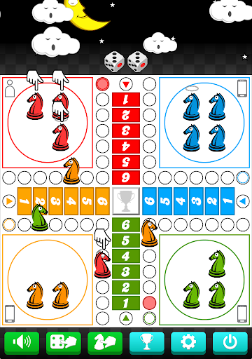 Parcheesi - Horse Race Chess  screenshots 1