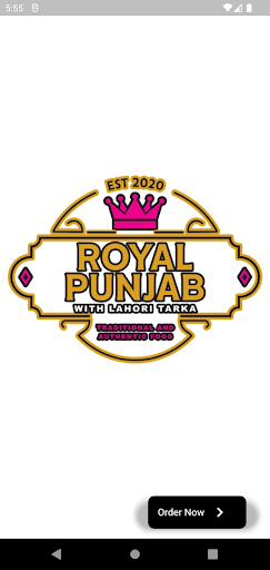 Android application Royal Punjab Restaurant screenshort