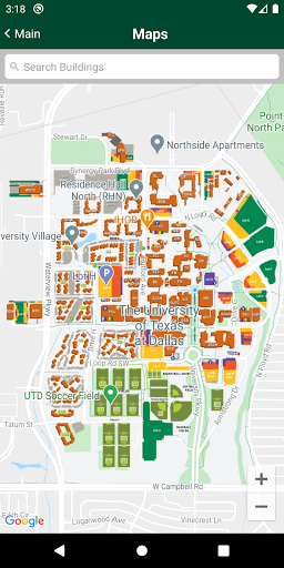 UTD Services Screen 2