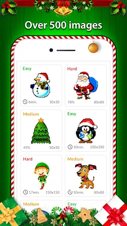 Game screenshot Christmas Color by Number mod apk