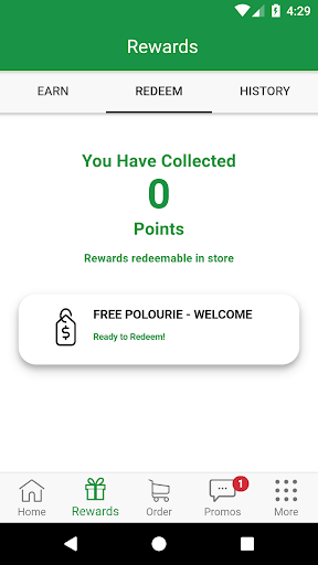 Drupatis Rewards Screen 2