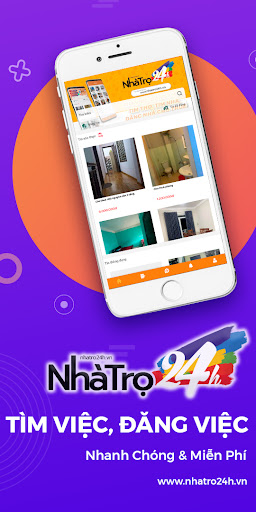 Android application Nhatro24h - app quản lý trọ screenshort