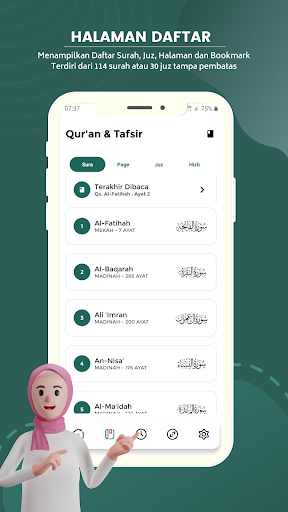 Al Quran Tajwid Warna Offline Screen 3
