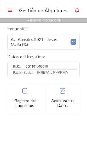 AppAlquileres Screen 3