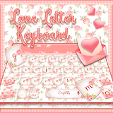 Floral Love Letter Keyboard icon