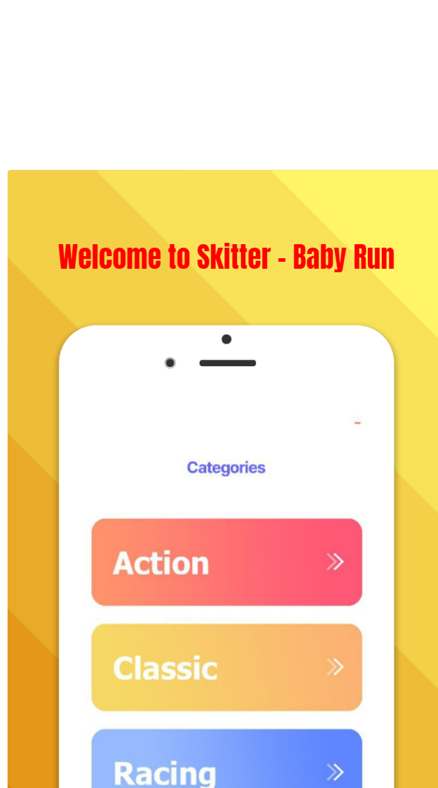 Skitter-Baby Run all in one 3D