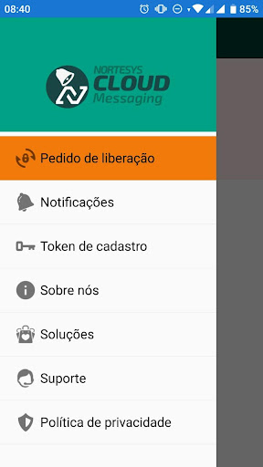 Nortesys Messaging Screen 2
