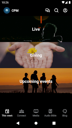 Android application Clinton Palframan Ministries screenshort