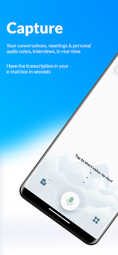 Android application Dictate: Speak to Text to AI screenshort