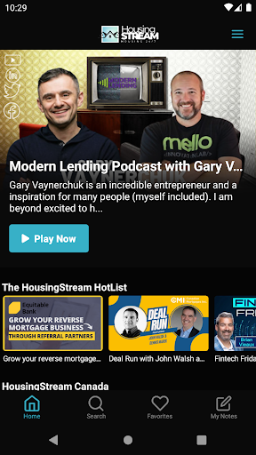 Android application HousingStream screenshort