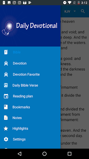 Android application Devotion - Offline Bible Pro screenshort