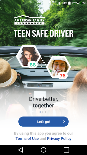 Android application Teen Safe Driver℠ screenshort