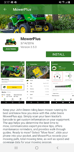 John Deere App Center Screen 3