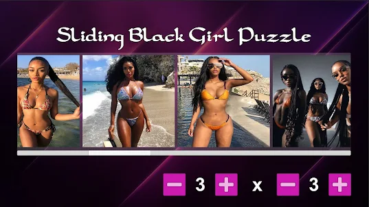 Sliding Black Girls Puzzle