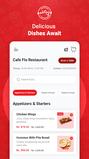 Eatsy Dine & Reserve screenshot 2