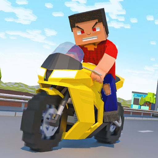 Blocky Bike Rider: Moto Racing Download on Windows