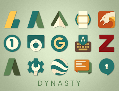 Dynasty - Retro Icon Pack لقطة شاشة