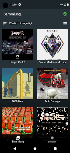 Android application Flirp.cc: Got music? screenshort