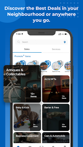 Android application iChota: Buy & Sell Marketplace screenshort