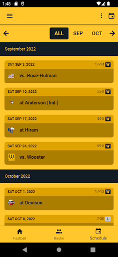 DePauw University Tigers Screenshot 4 - AppWisp.com