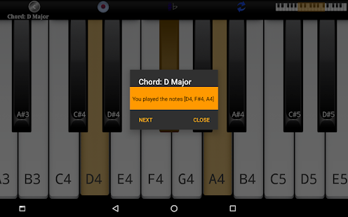 Piano Scales & Chords Pro Bildschirmfoto