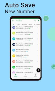 WhatsSave: Auto Save Number, Export WhatsApp Cont. स्क्रीनशॉट