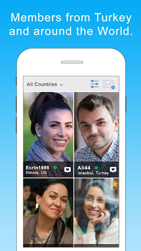 Android application 99Türkiye Turkish Dating screenshort