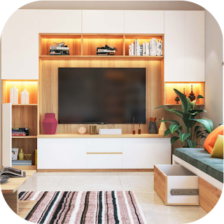 Modern TV Shelf Design