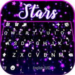 Cover Image of डाउनलोड Shiny Stars Keyboard Backgroun  APK