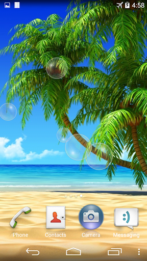 Android application Summer Beach Live Wallpaper screenshort