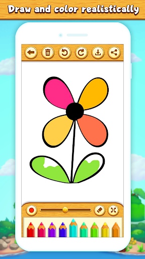 Flowers Coloring Book